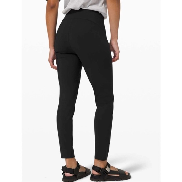 NWT Lululemon Athletica Black Ankle Pants - Picture 3 of 8